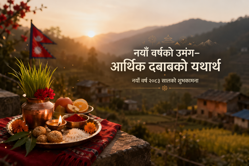 नयाँ बर्षको उमंग–आर्थिक दबाबको यथार्थ