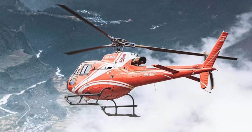 बालेन चढेको हेलिकोप्टर अवतरण नगरी फर्कियो