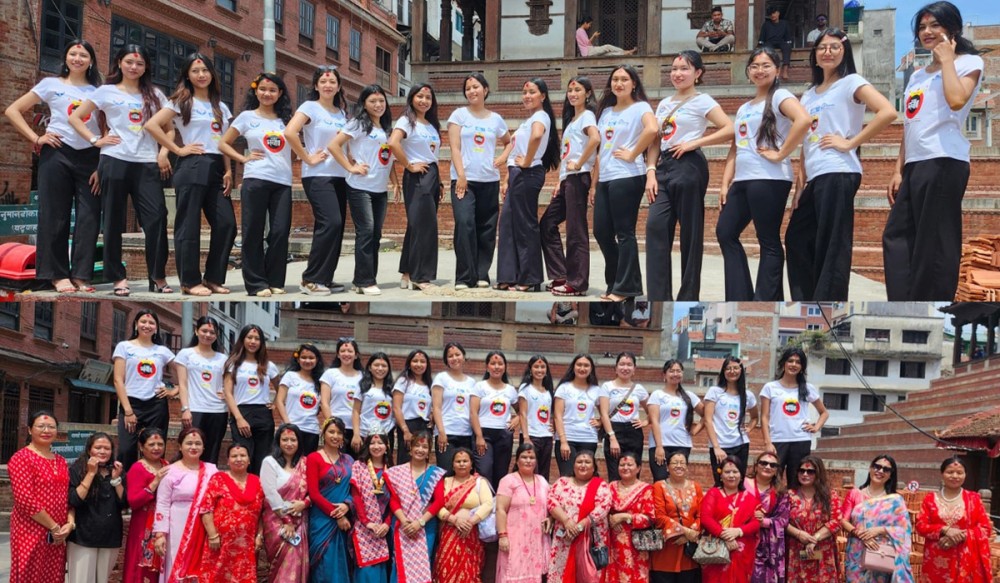 कुमारी मन्दिरमा १ लाख बत्ती प्रज्वलन