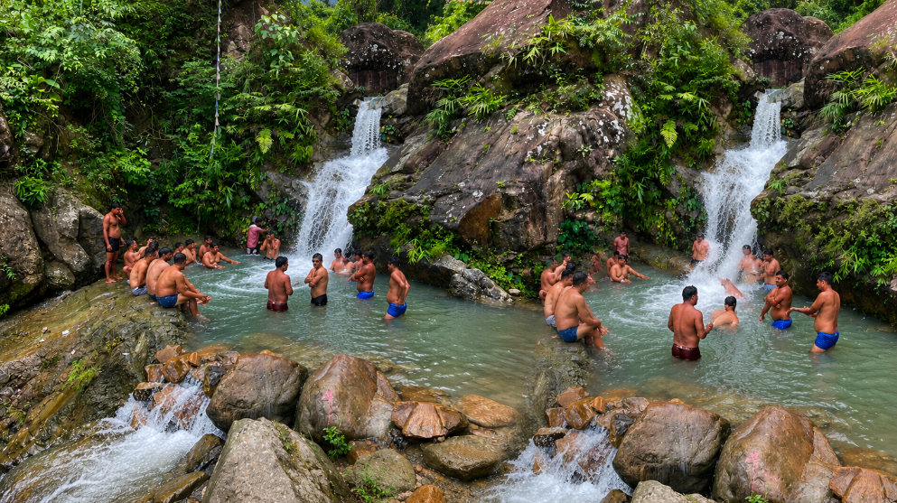 आन्तरिक पर्यटकको रोजाइमा मौसमी अँधेरी झरना