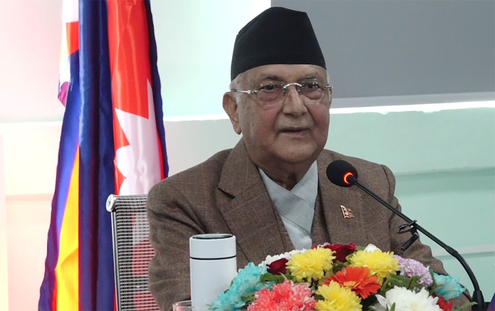 एमाले अध्यक्ष ओली : संसद विघटन असंबैधानिक छ