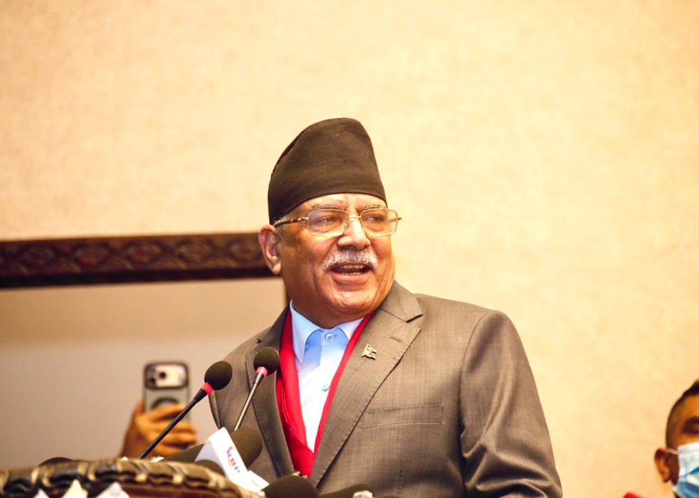 नेपाली काँग्रेस विभाजन हुनु राम्रो होइन्:  प्रचण्ड