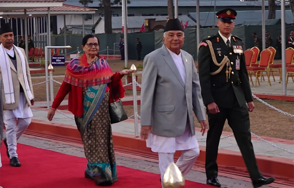 जापानको भ्रमण पूरा गरि राष्ट्रपति पौडेल स्वदेश फिर्ता