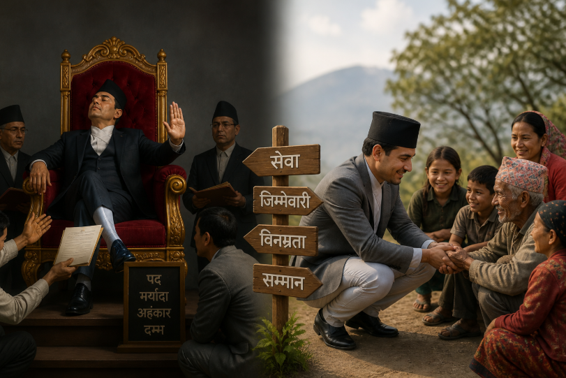 पद र मर्यादाक्रममाथिको दम्भः  एउटा सामाजिक र मनोवैज्ञानिक विसंगति