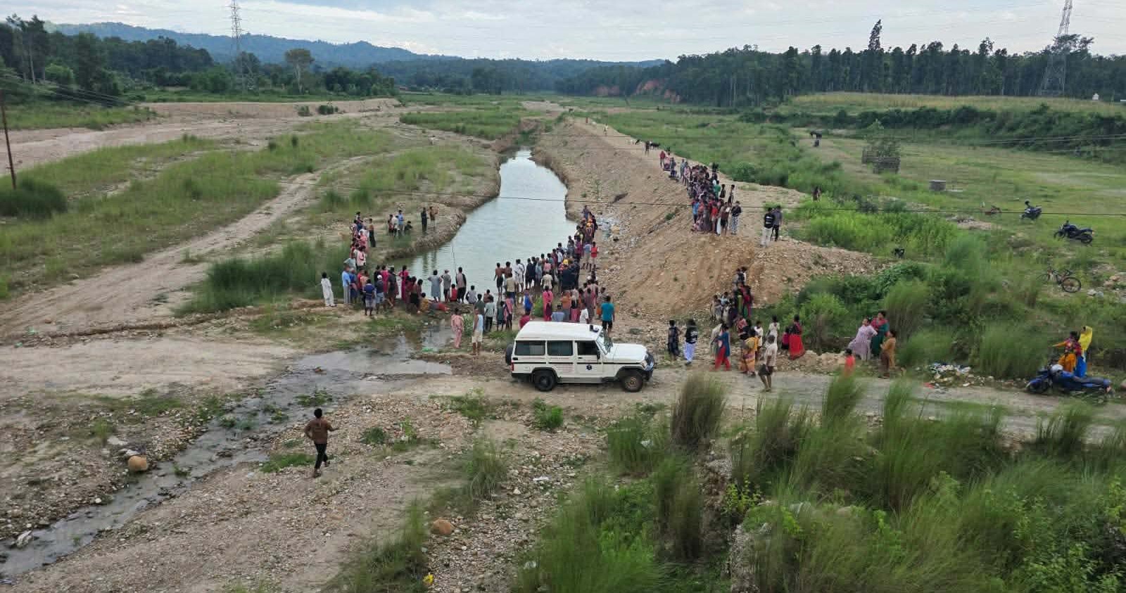 पौडी खेल्ने क्रममा एकै घरका तीन बालकको मृत्यु