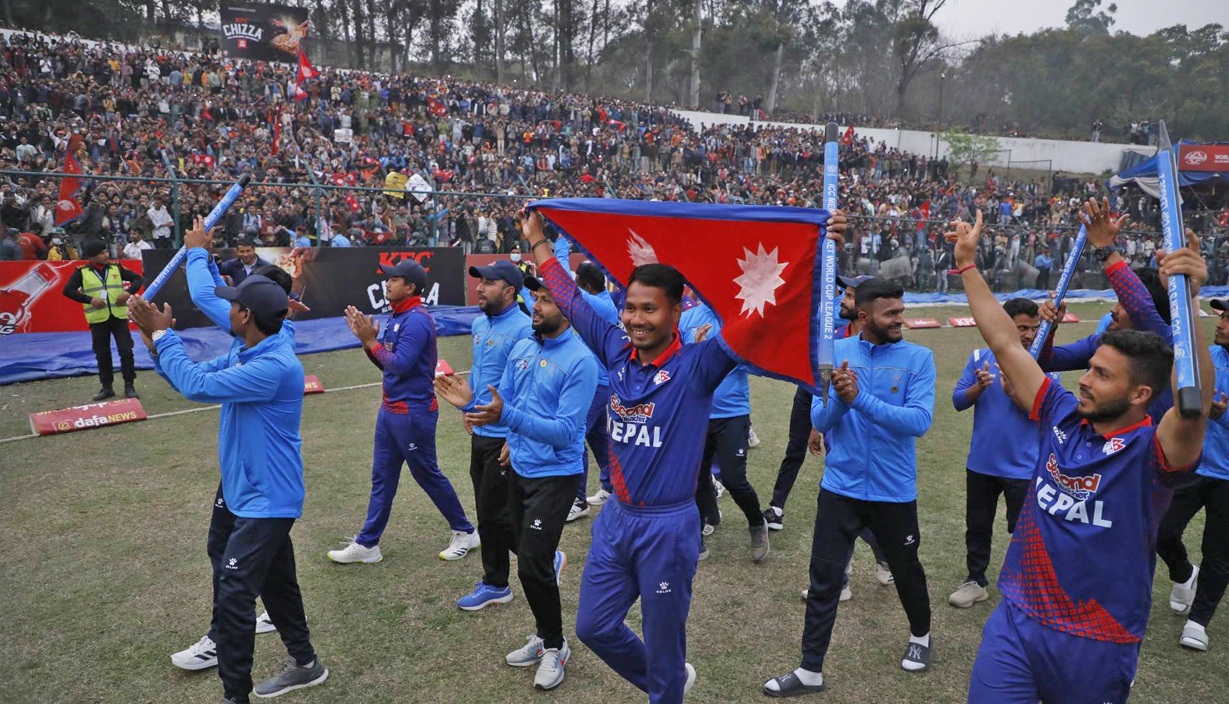 विश्वकप क्रिकेट क्वालिफायरमा नेपाल 