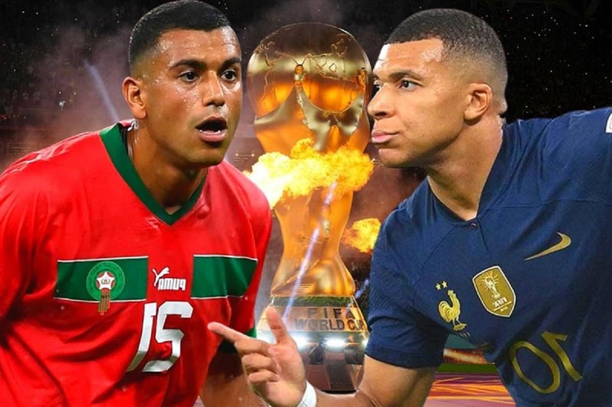 फ्रान्स र मोरक्को विश्वकप फुटबल सेमिफाइनलमा भिड्दै