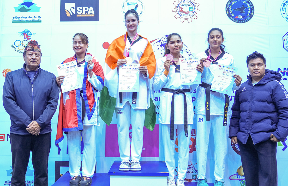 नेपालकी गीता विष्टले प्राप्त गरिन् रजत पदक