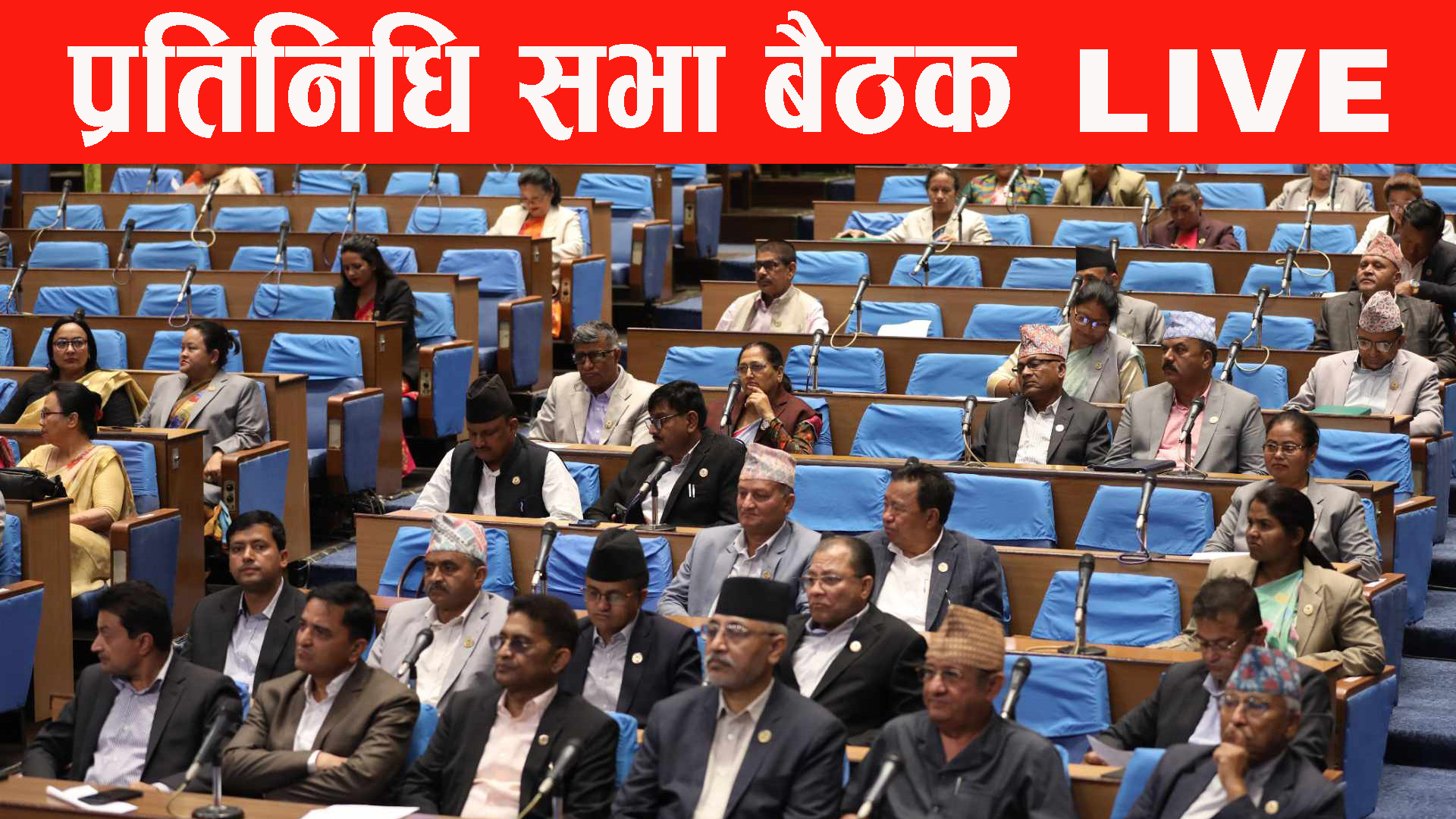 प्रतिनिधि सभा बैठक