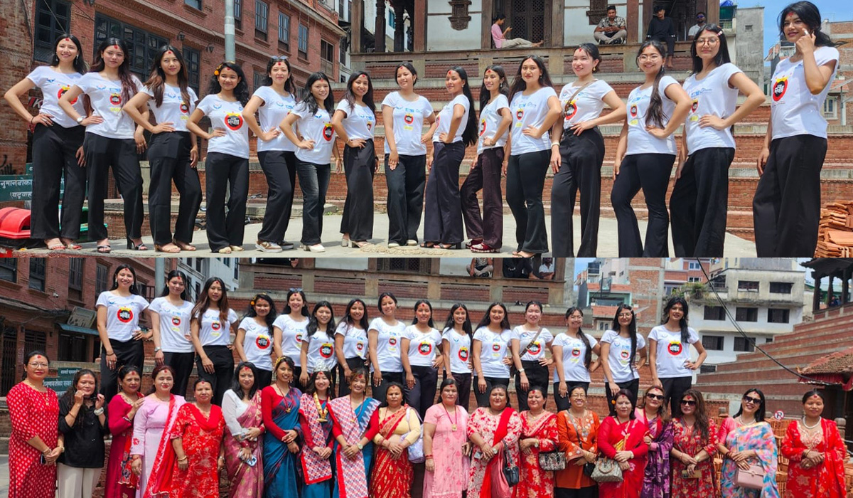 कुमारी मन्दिरमा १ लाख बत्ती प्रज्वलन