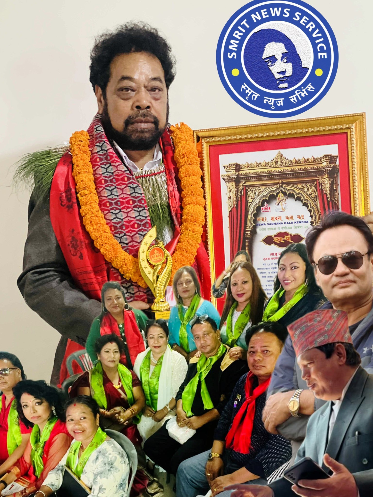 युगीन कलाकार पवन जोशी महारथी ।। चिरिबाबु महर्जन नगरपिता ।। बिक्रम भक्त नेवाः तारा ।। न्हुछेकाजी नेवाः सूर्य ।।