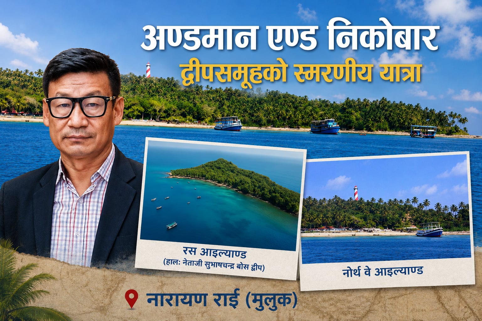 अण्डमान एण्ड निकोबार द्वीपसमूहको स्मरणीय यात्रा