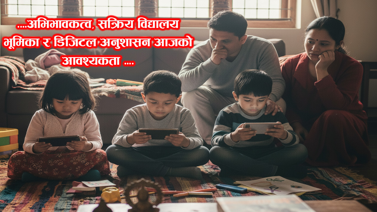 मोबाइल प्रयोगले बालबालिकामा पार्ने प्रभाव