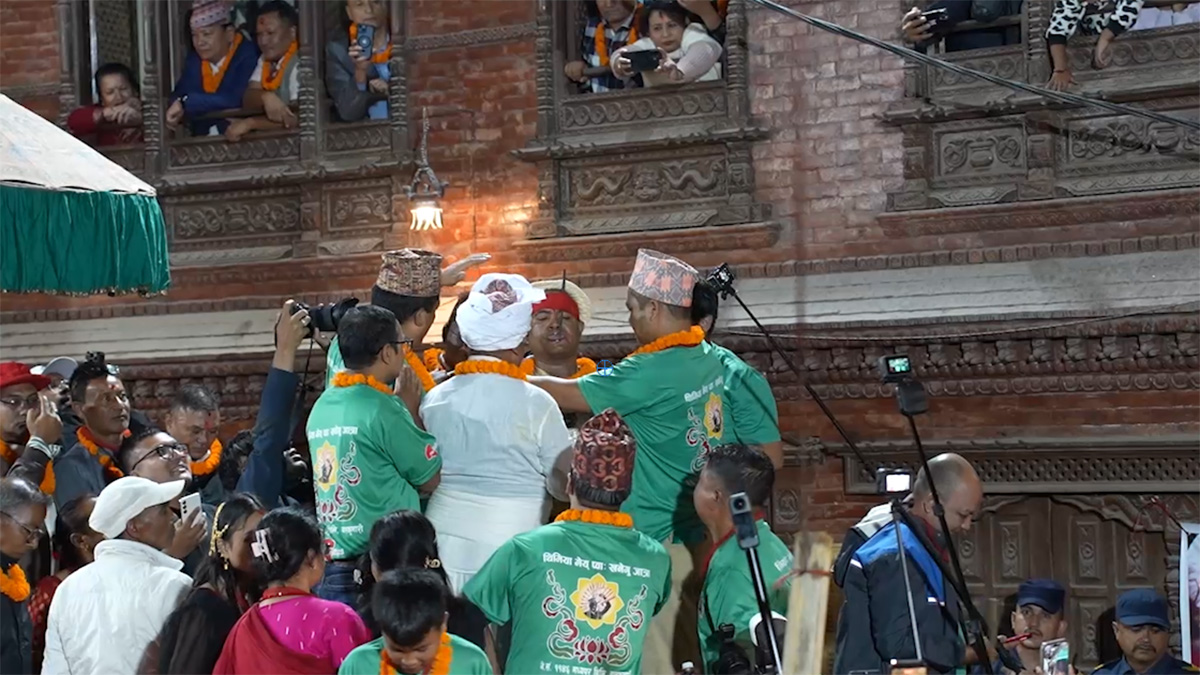 भक्तपुरमा पाँचौं पटक जिब्रो छेडे