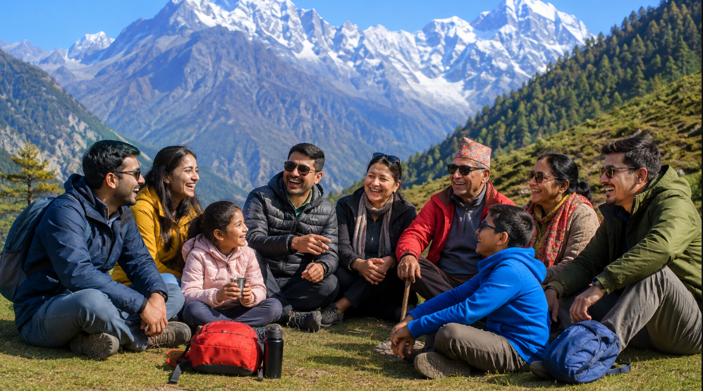 परिवार र साथी सर्कलसँगको भ्रमणः खुशीको उमङ्ग 