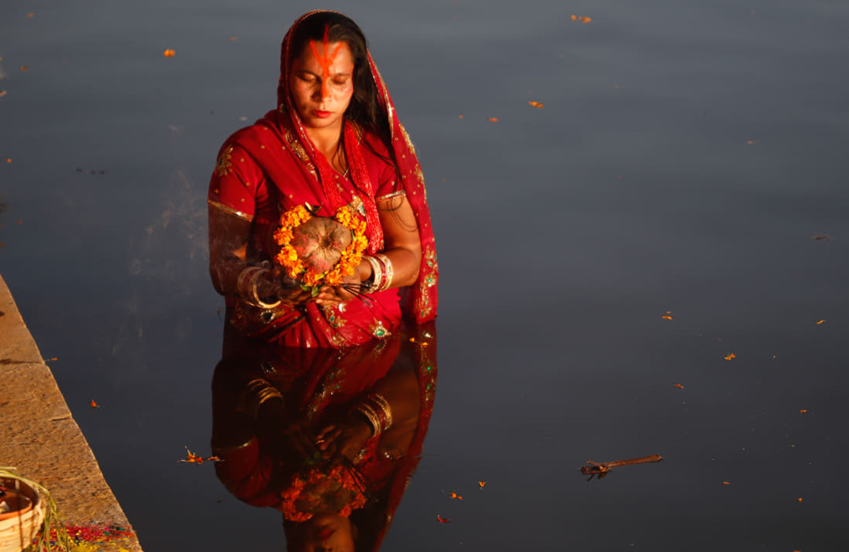 छठ पर्व सु्रु