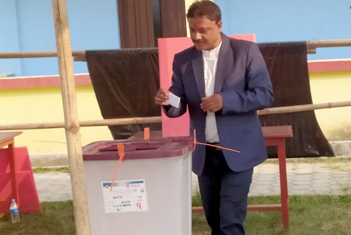 कुन-कुन जिल्लाकाे मतपत्र छपाइ सकियाे ?