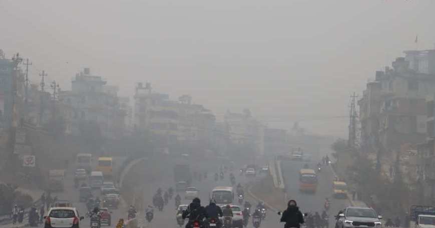 काठमाडौँमा यस वर्षकै उच्च चिसो