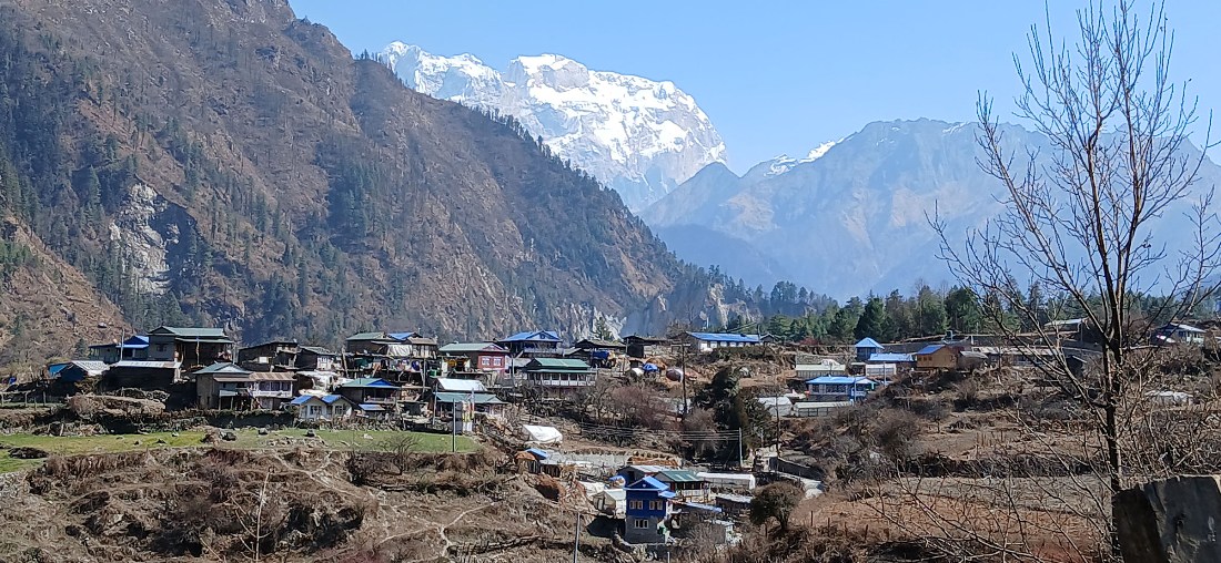 मनास्लु क्षेत्रमा ड्रोनमार्फत निगरानी