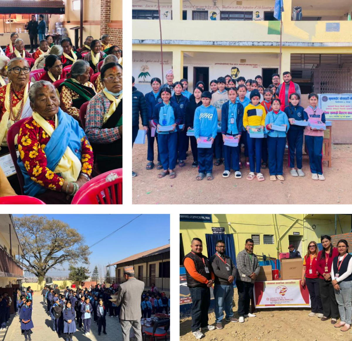 महालक्ष्मी विकास बैंकले कहाँ, कति र कस्ता कार्यहरु गरिरहेका छन्?