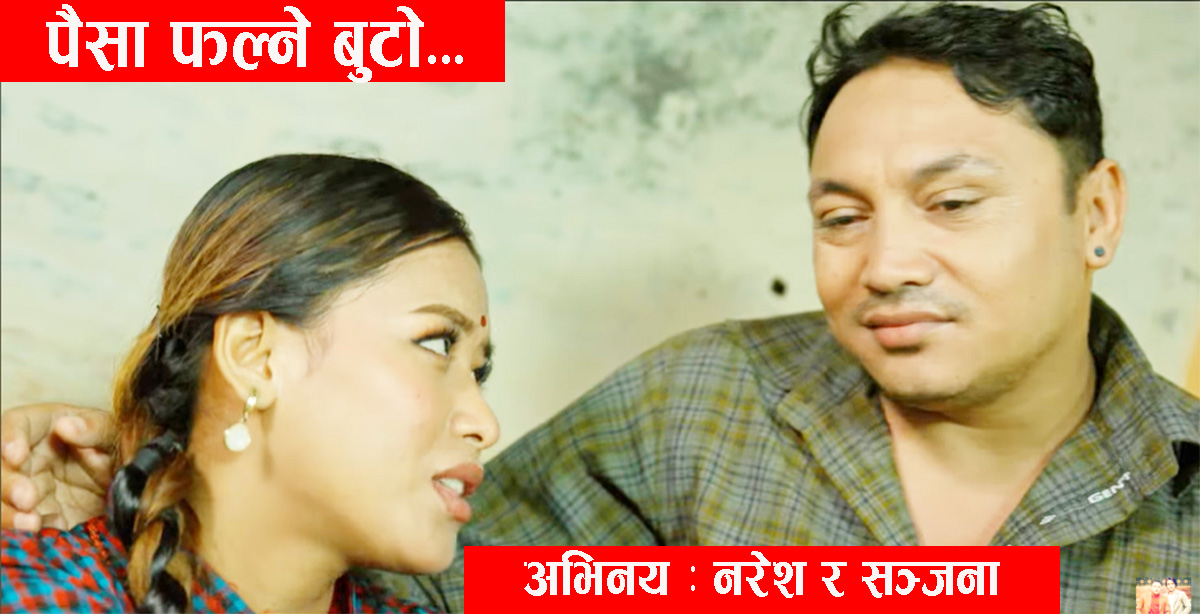 नरेश र रचनाको आवाजमा ‘पैसा फल्ने बुटो...’ सर्बत्र सार्बजनिक