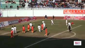 नेपाल-चीन मैत्रीपूर्ण फुटबल प्रतियोगिता