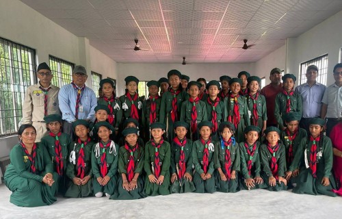 विद्यार्थीलाई उद्घोषण कला कार्यक्रम सञ्चालन